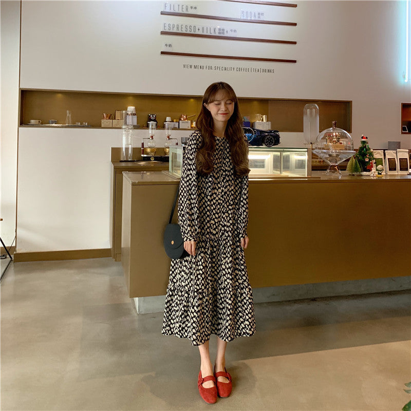 Stylish Women Long Sleeve Ruffles Dress ZANZEA Spring