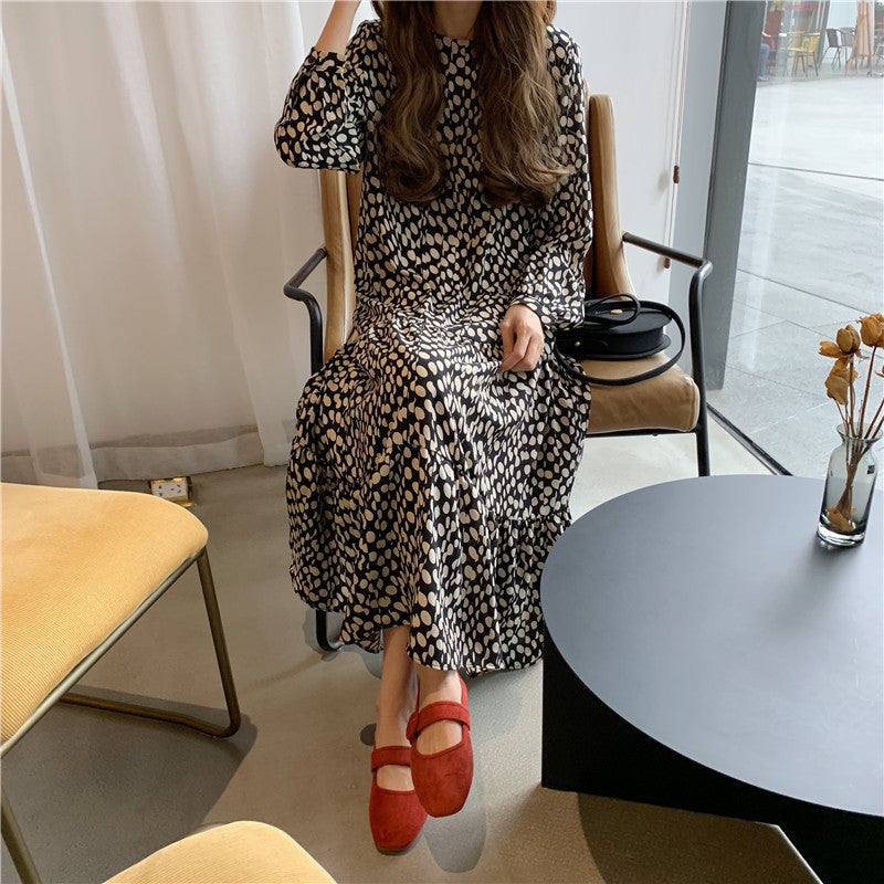 Stylish Women Long Sleeve Ruffles Dress ZANZEA Spring