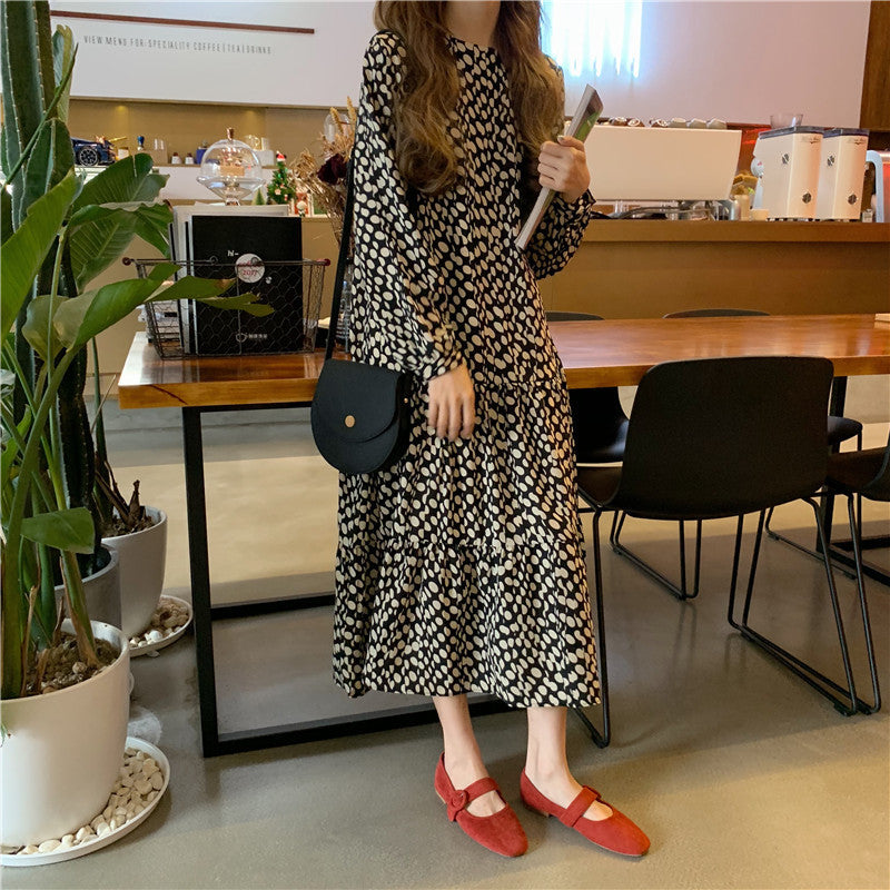 Stylish Women Long Sleeve Ruffles Dress ZANZEA Spring
