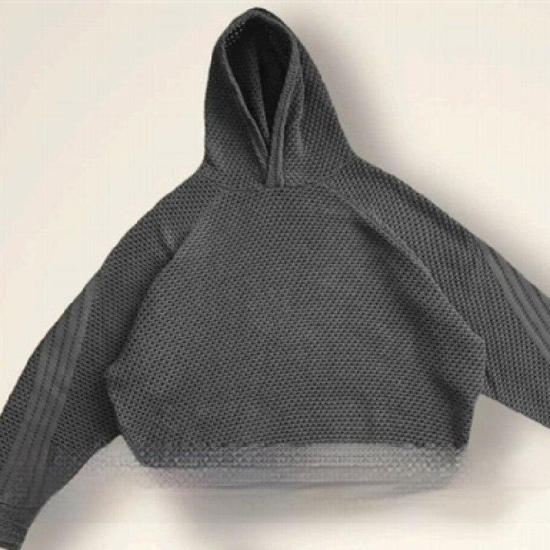 Half Zipper Pure Color Minimal Versatile Long Sleeve Sweater Boys Autumn And Winter