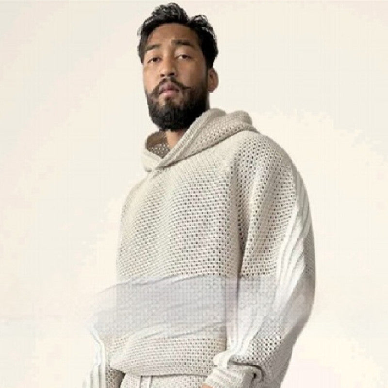 Half Zipper Pure Color Minimal Versatile Long Sleeve Sweater Boys Autumn And Winter